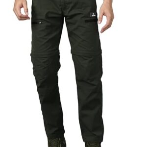 Men's Loose Convertible Cargo Trekking Pants